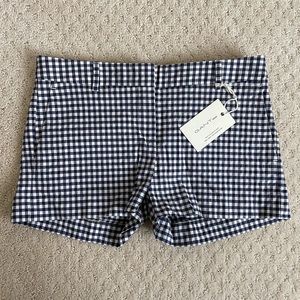 BNWT Gant Rugger Navy/White Gingham Shorts